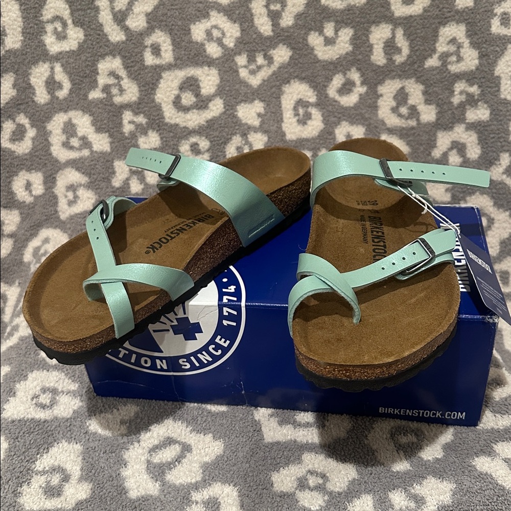 Birkenstock Mayari Sandals In Graceful Matcha 🍵 New 🆕 & Never Worn 😍😍